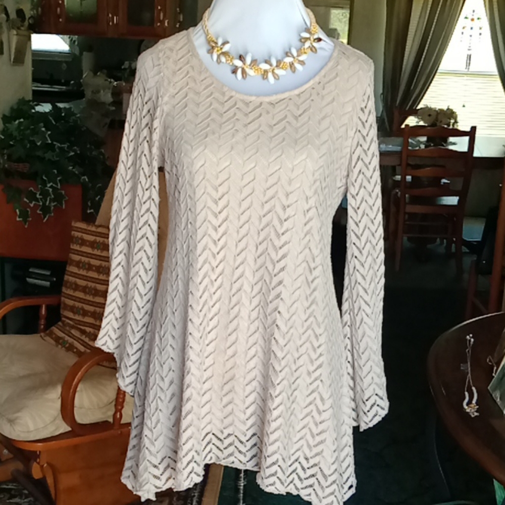 Beautiful cream colored tunic